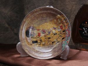 Talerz głęboki G. Klimt - Pocałunek