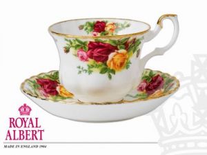 Filiżanka ze spodkiem Teacup - Old Country Roses