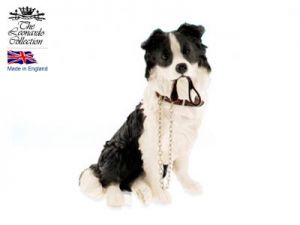 Figurka - pies siedzący Border Collie