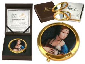 Lustereczko - L. Da Vinci - Dama z łasiczką (box lux)