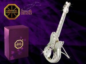 Gitara srebrna - products with Swarovski Crystals