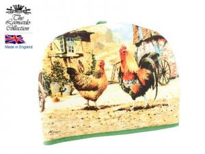 Ocieplacz na czajniczek do herbaty - Cockerel& Hen