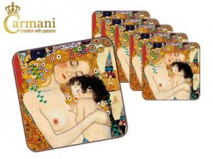 Podkładka korkowa Gustav Klimt - The Three Ages of Woman