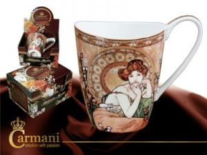 Kubek Vanessa -Mucha Kamienie szlachetne - Topaz