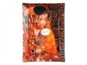 Talerz dekoracyjny -Gustav Klimt - The Kiss 28 x 20cm