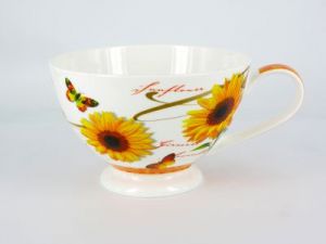 Filiżanka French coffee sunflower