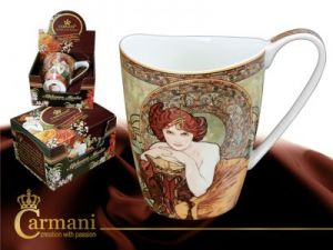 Kubek Vanessa -Mucha Kamienie szlachetne - Emerald
