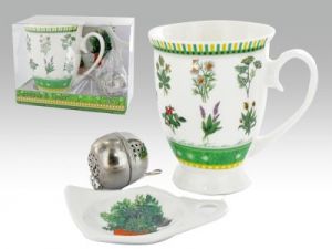 kubek royal. tea bag i zaparzarka do herbaty Herbs