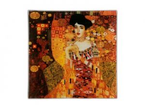 Talerz dekoracyjny - Adele Bloch - Bauer I - Klimt 13x13cm