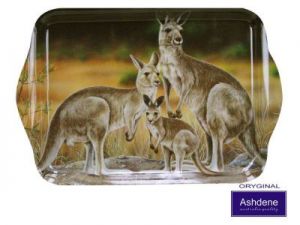 Taca melaminowa mała - Kangaroo family
