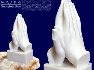 Dłonie -alabaster grecki