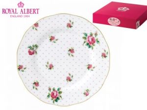 Talerz deserowy 20cm - Vintage - Cheeky Pink
