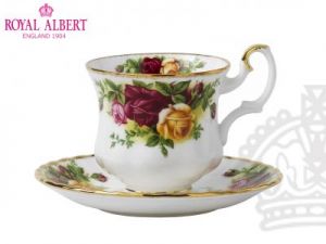 Filiżanka ze spodkiem Coffee Cup - Old Country Roses